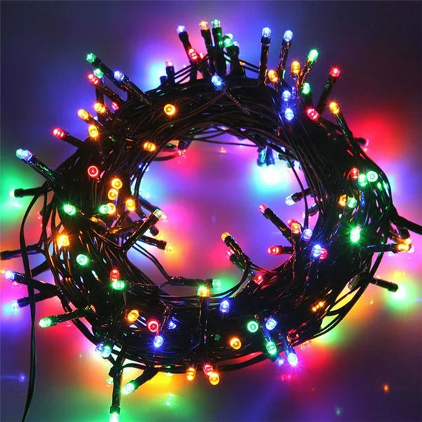 LUCES LED NAVIDEÑAS COLOR BLANCO MULTICOLOR Y CALIDO🎅